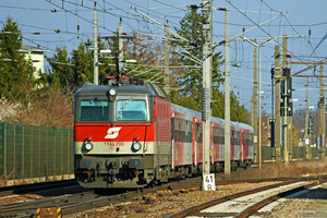 SGP ÖBB Class 1144 - 1144 283 operated by Österreichische Bundesbahnen
