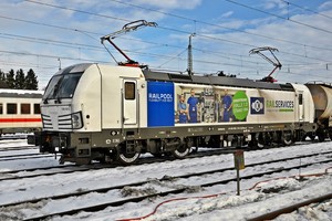 Siemens Vectron AC - 193 813 operated by Salzburger Eisenbahn Transportlogistik GmbH