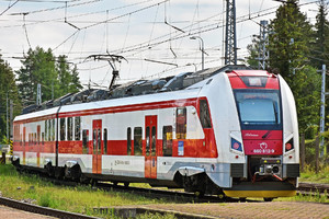 Škoda 14Ev RegioPanter - 660 812-9 operated by Železničná Spoločnost' Slovensko, a.s.