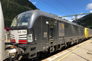 Siemens Vectron MS - 193 718 operated by Lokomotion Gesellschaft für Schienentraktion mbH