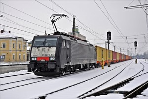 Siemens ES 64 F4 - 189 840 operated by Wiener Lokalbahnen Cargo GmbH