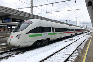 Consortium DWA ICE T - 411 030-0 operated by Deutsche Bahn / DB AG