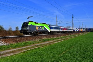Siemens ES 64 U2 - 1016 014 operated by Rail Cargo Austria AG