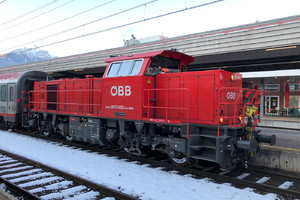 Vossloh G 800 BB - 2070 022 operated by Österreichische Bundesbahnen