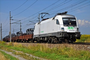 Siemens ES 64 U2 - 182 601-5 operated by Salzburger Eisenbahn Transportlogistik GmbH