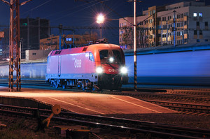 Siemens ES 64 U2 - 1116 124-9 operated by Rail Cargo Austria AG