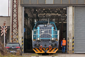 CZ LOKO EffiShunter 1000M - 742 652-1 operated by Železničná Spoločnost' Cargo Slovakia a.s.