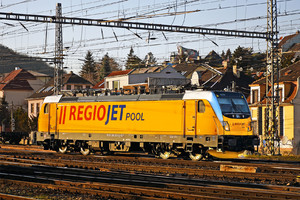 Bombardier TRAXX MS3 - 388 218 operated by RegioJet, a.s.