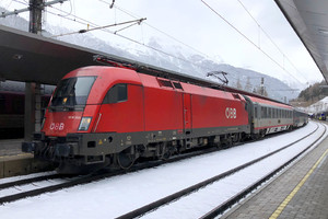 Siemens ES 64 U2 - 1016 029 operated by Österreichische Bundesbahnen