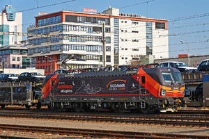 Siemens Vectron MS - 383 222-7 operated by LOKORAIL, a.s.