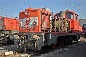 ÖBB Class 2067 - 2067 003-0 operated by Österreichische Bundesbahnen