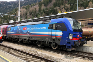 Siemens Vectron MS - 193 521 operated by Schweizerische Bundesbahnen SBB Cargo AG