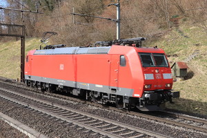Bombardier TRAXX F140 AC1 - 185 100-5 operated by DB Cargo AG