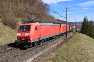 Bombardier TRAXX F140 AC1 - 185 121-1 operated by DB Cargo AG