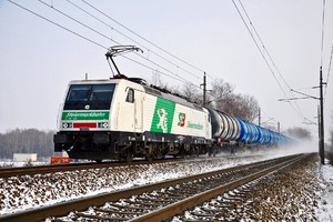 Siemens ES 64 F4 - 189 822 operated by Steiermarkbahn Transport & Logistik GmbH