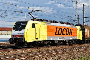 Siemens ES 64 F4 - 189 206 operated by LOCON Logistik & Consulting