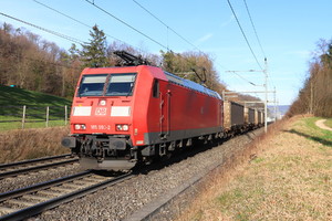 Bombardier TRAXX F140 AC1 - 185 093-2 operated by DB Cargo AG