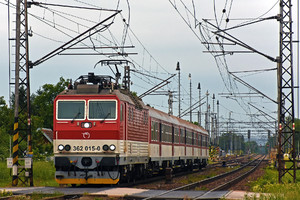 Škoda 69Er - 362 015-0 operated by Železničná Spoločnost' Slovensko, a.s.