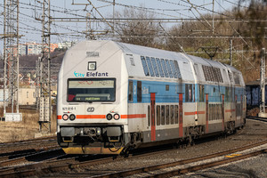 Škoda 1Ev CityElefant - 971 016-1 operated by České dráhy, a.s.
