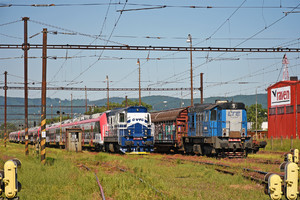 ČKD T 448.0 (740) - 740 413-0 operated by LTE Logistik a Transport Slovakia, s.r.o.
