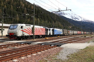 FS Class E.412 - EU43-001 operated by Lokomotion Gesellschaft für Schienentraktion mbH