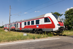 ŽOS Vrútky Class 861.0 - 861 105-9 operated by Železničná Spoločnost' Slovensko, a.s.