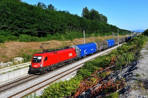 Siemens ES 64 U2 - 1116 076 operated by Rail Cargo Austria AG