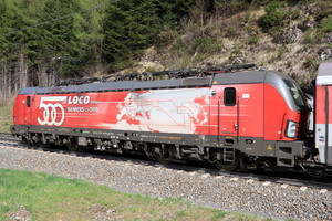 Siemens Vectron MS - 1293 018 operated by Rail Cargo Austria AG