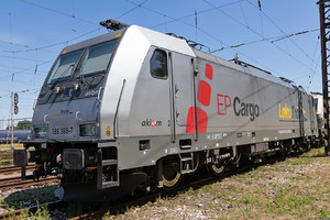 Bombardier TRAXX F140 MS2 - 186 368-7 operated by EP Cargo a.s.