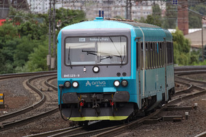 Düwag DB Class 628 - 845 123-9 operated by ARRIVA vlaky s.r.o.