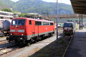 DB Class 111 - 111 087-3 operated by Deutsche Bahn / DB AG