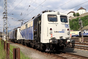 DB Class E 40 (139) - 139 135-8 operated by Lokomotion Gesellschaft für Schienentraktion mbH