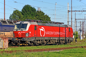 Siemens Vectron MS - 383 103-9 operated by Železničná Spoločnost' Slovensko, a.s.