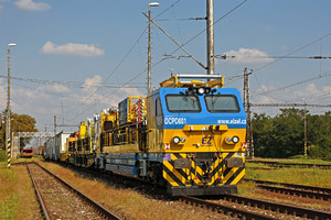 Tesmec OCPD001 - 131 006-7 operated by Elektrizace železnic Praha a.s.