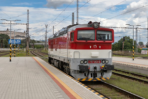 ŽOS Zvolen Class 757 - 757 013-8 operated by Železničná Spoločnost' Slovensko, a.s.