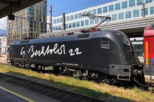 Siemens ES 64 U2 - 1116 229 operated by Österreichische Bundesbahnen