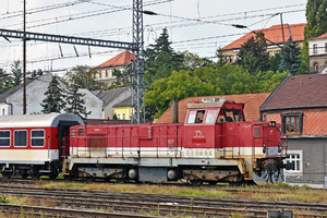 ŽOS Zvolen Class 736 - 736 105-8 operated by Železničná Spoločnost' Slovensko, a.s.