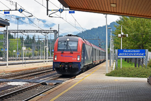 Siemens ES 64 U4 - 190 302 operated by Società Ferrovie Udine Cividale