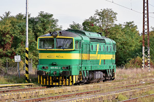 ČKD T 478.3 (753) - 468 002-4 operated by Prvá Slovenská železničná, a.s.