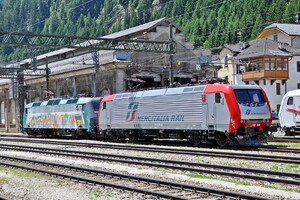 FS Class E.412 - E412 009 operated by Mercitalia Rail S.r.l.