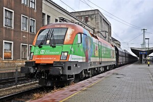 Siemens ES 64 U2 - 1116 007 operated by Rail Cargo Hungaria ZRt.