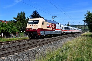 Adtranz DB Class 101 - 101 110-5 operated by Deutsche Bahn / DB AG