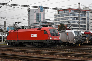 Siemens ES 64 U2 - 1116 278 operated by Rail Cargo Austria AG