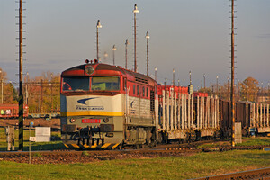 ČKD T 478.1 (751) - 751 055-5 operated by Železničná Spoločnost' Cargo Slovakia a.s.