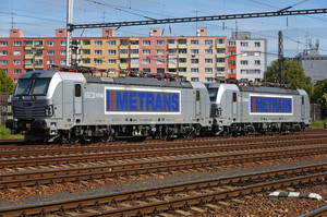 Siemens Vectron MS - 383 402-5 operated by METRANS, a.s.
