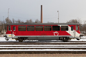 ŽOS Zvolen Class 812 - 812 017-6 operated by Železničná Spoločnost' Slovensko, a.s.