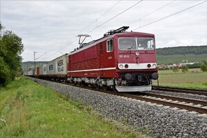 LEW Hennigsdorf DR Class 250 - 155 110-0 operated by Wedler & Franz Logistik GmbH&co.KG