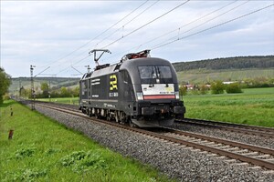Siemens ES 64 U2 - 182 598 operated by European Railway Company Deutschland GmbH
