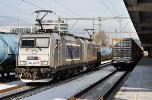 Bombardier TRAXX F140 MS - 386 031-9 operated by METRANS Rail s.r.o.