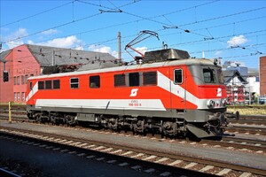 ÖBB Class 1110.5 - 1110 522-8 operated by Österreichische Gesellschaft für Eisenbahngeschichte (ÖGEG)